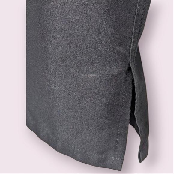 KENNETH COLE New York Black Short Sleeve Dress Shirt size L 17 - Picture 3 of 9